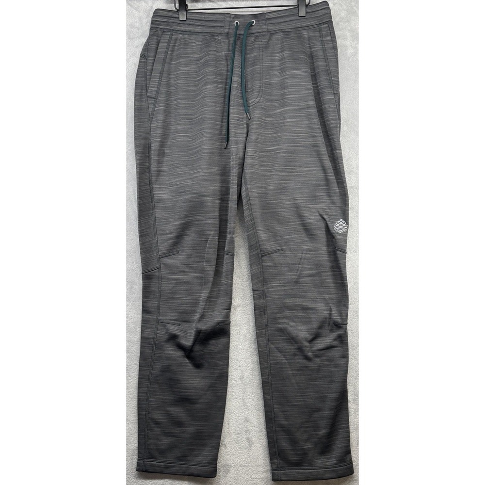 Stio Turpin Fleece Pants Joggers Sweatpants Gray 2107F19 Men's Size L EUC